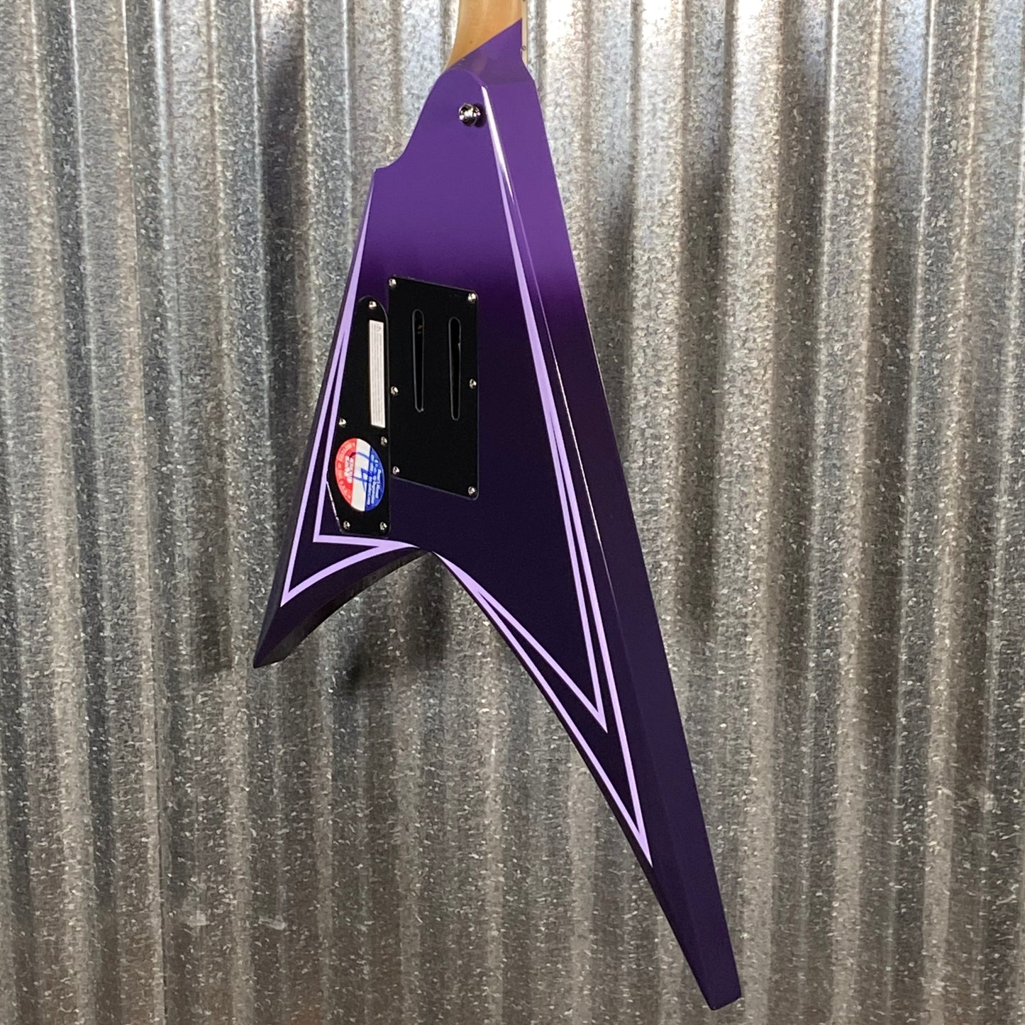 ESP LTD Alexi Laiho Hexed Sawtooth Arrow Purple Fade Guitar & Case LALEXIHEXED #1059 Used
