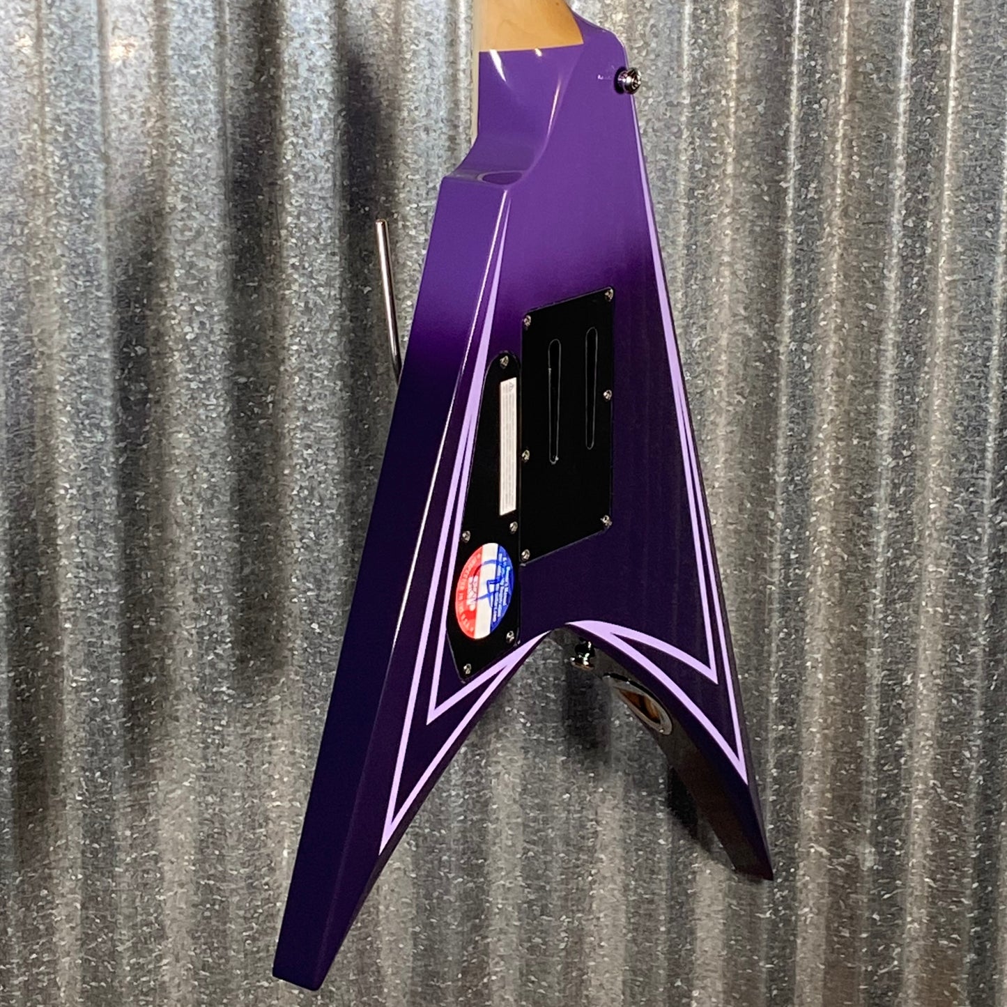 ESP LTD Alexi Laiho Hexed Sawtooth Arrow Purple Fade Guitar & Case LALEXIHEXED #1059 Used