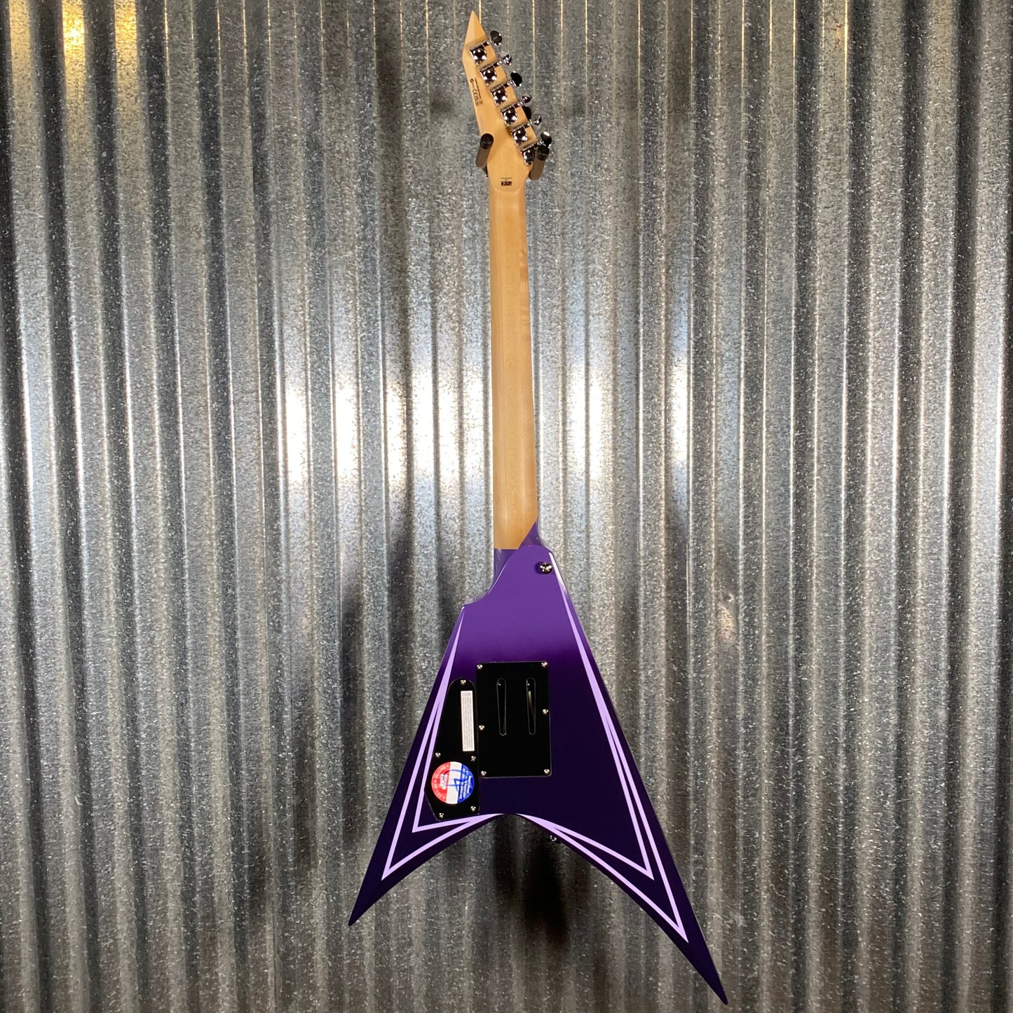 ESP LTD Alexi Laiho Hexed Sawtooth Arrow Purple Fade Guitar & Case LALEXIHEXED #1059 Used
