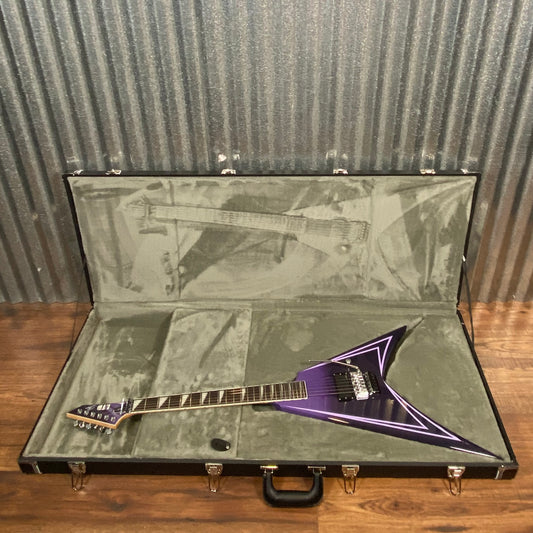 ESP LTD Alexi Laiho Hexed Sawtooth Arrow Purple Fade Guitar & Case LALEXIHEXED #1059 Used
