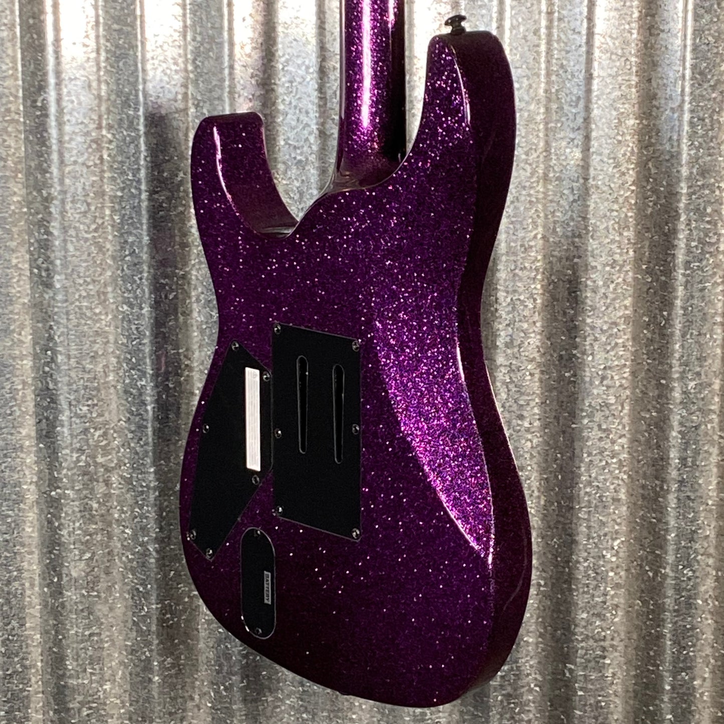 ESP LTD KH-602 Kirk Hammett Purple Sparkle EMG Guitar & Case KH602PSP #1341 Used