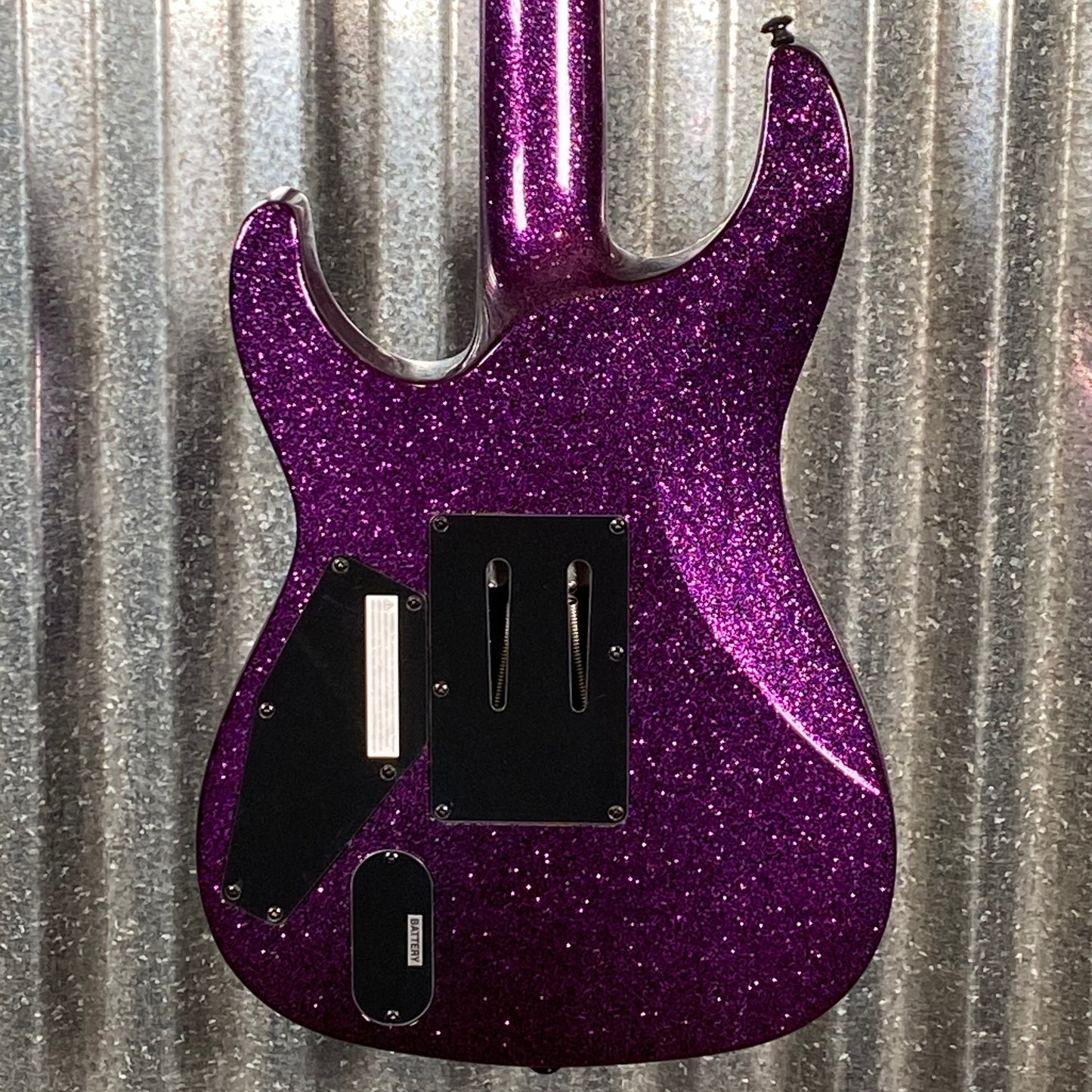 ESP LTD KH-602 Kirk Hammett Purple Sparkle EMG Guitar & Case KH602PSP #1341 Used