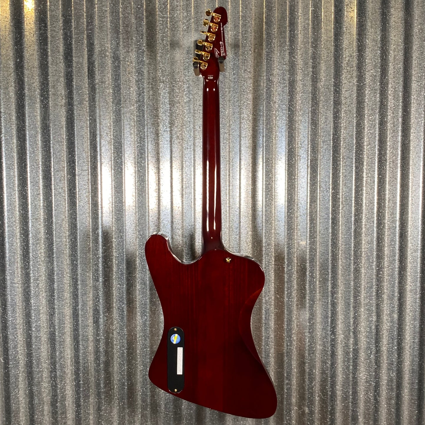 ESP LTD Caleb Shomo Phoenix Quilted Vintage Natural Seymour Duncan Guitar & Case LCSIIQMVN #2683 Used