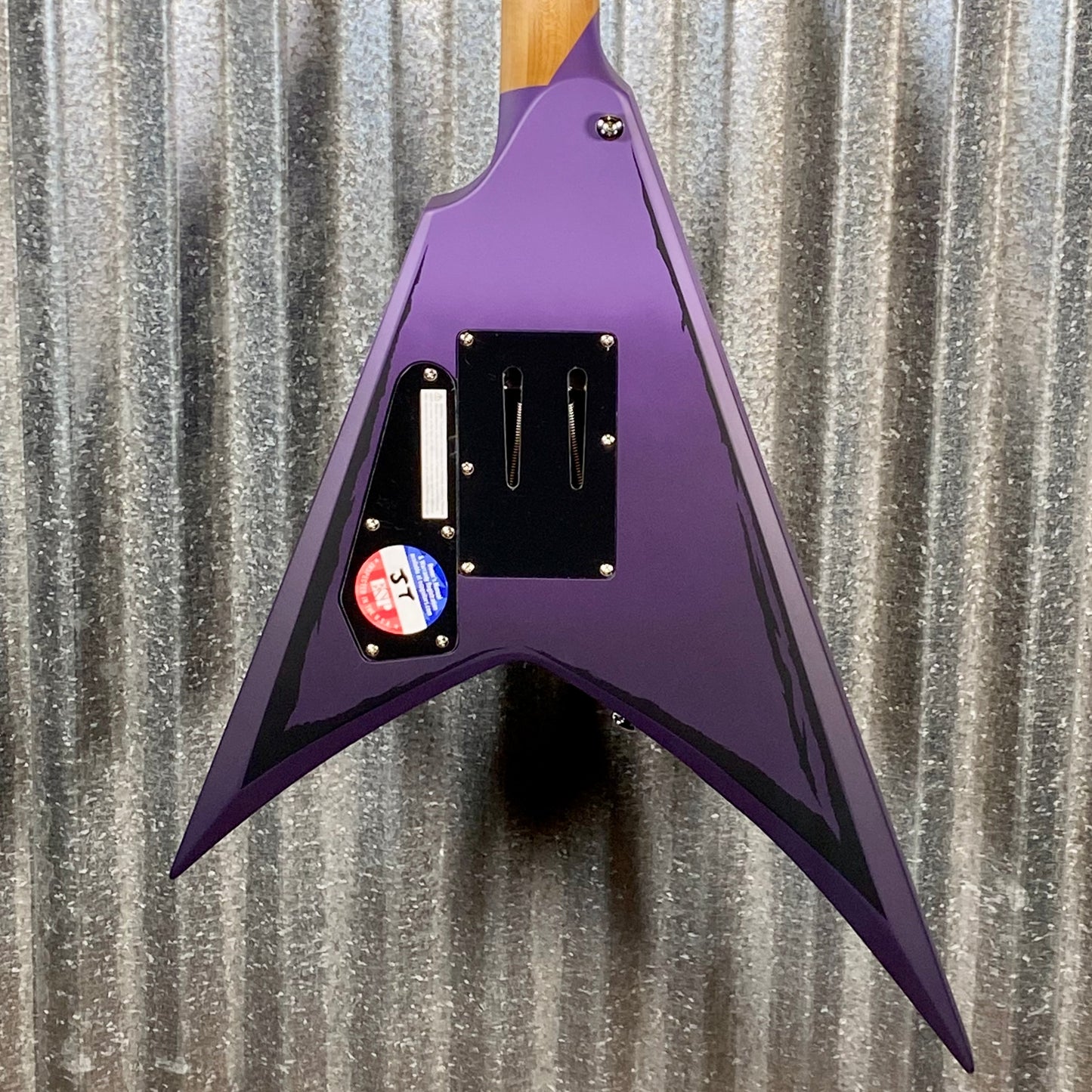 ESP LTD Alexi Laiho Ripped Sawtooth Arrow Purple Fade Satin Guitar & Case ALEXIRIPPED #2404 Used