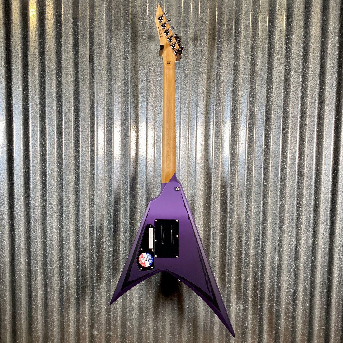 ESP LTD Alexi Laiho Ripped Sawtooth Arrow Purple Fade Satin Guitar & Case ALEXIRIPPED #2404 Used