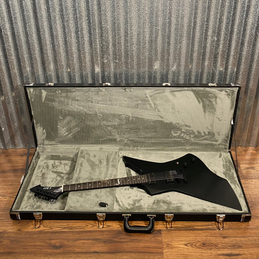 ESP LTD James Hetfield Snakebyte Black Satin EMG Guitar & Case LSNAKEBYTEBLKS #1442 Used