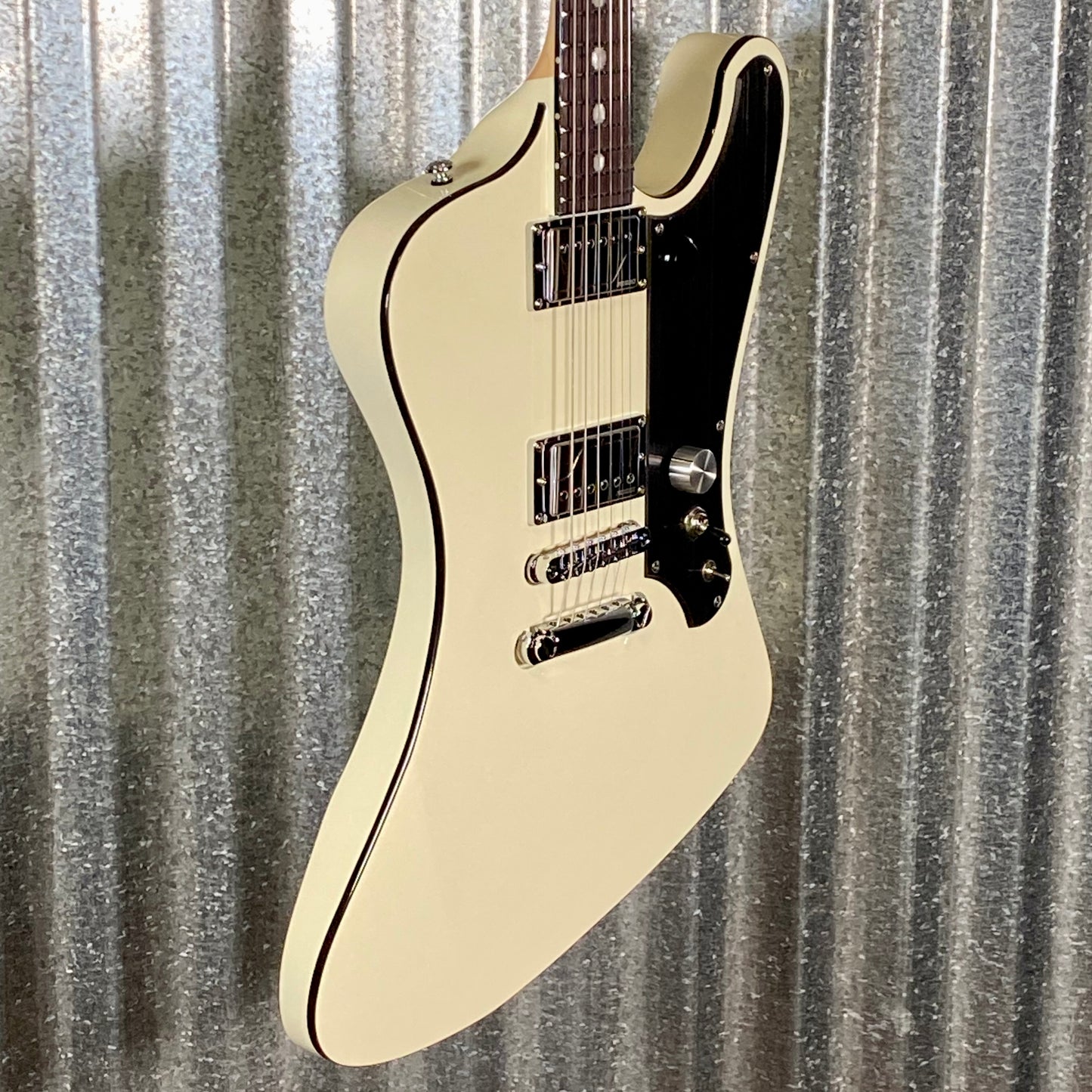 ESP LTD RZK-III Richard ZK Rammstein Phoenix Olympic White Guitar & Case LRZKIIIOW #2277 Used