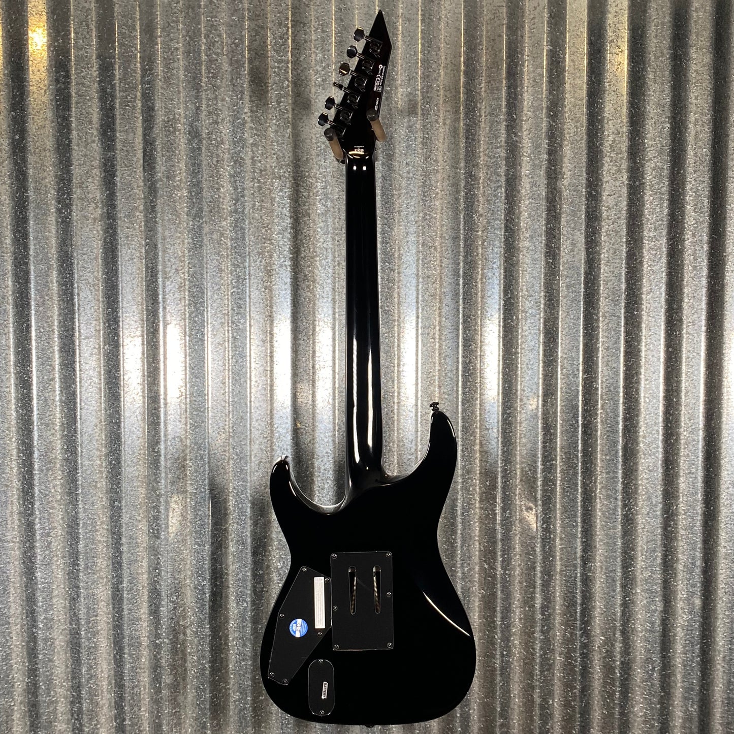 ESP LTD KH-602 Kirk Hammett EMG Black Guitar & Case LKH602 #0408 Used