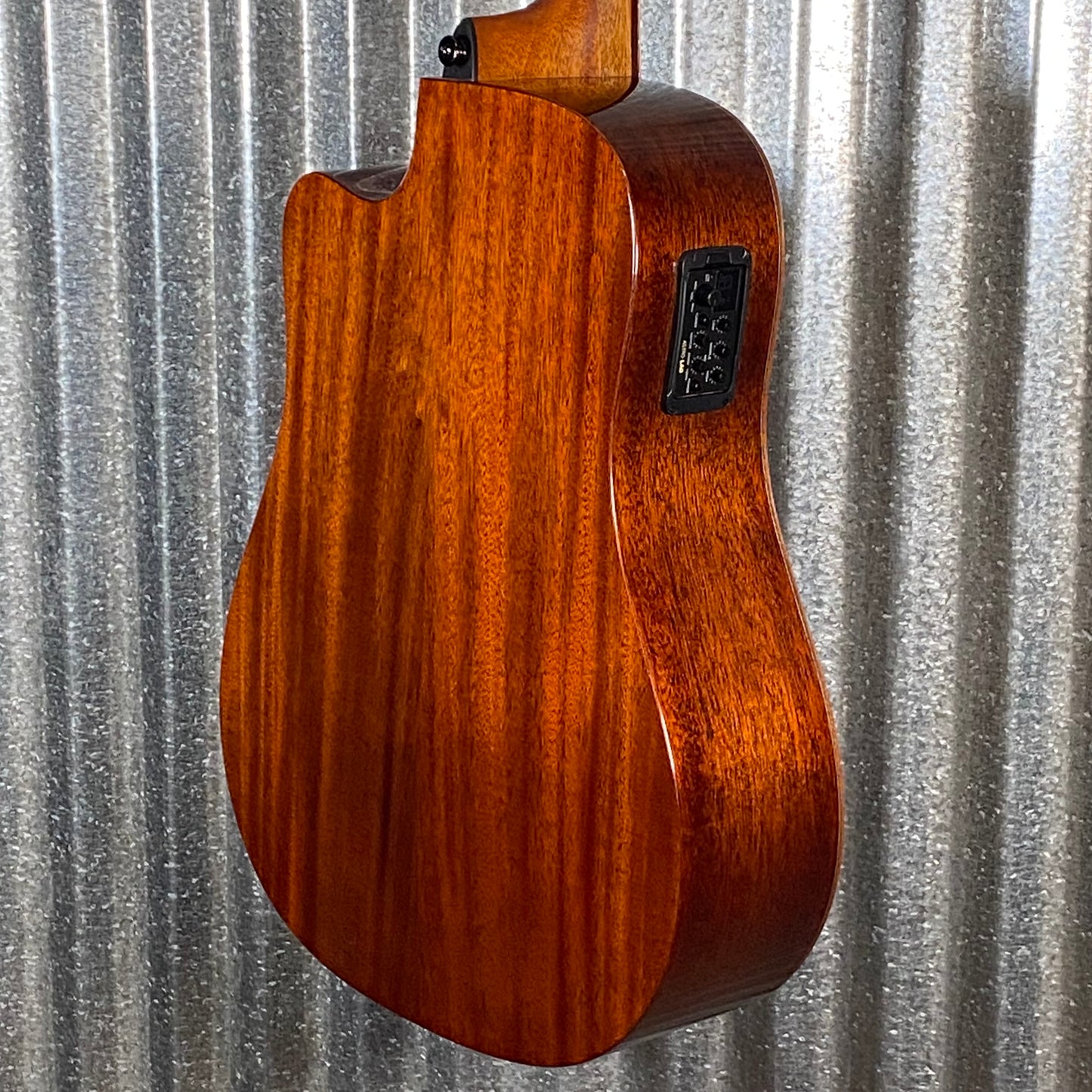 LAG Guitars T118DCE-BRS Brown Shadow Dreadnought Cutaway Acoustic Electric Guitar #0123