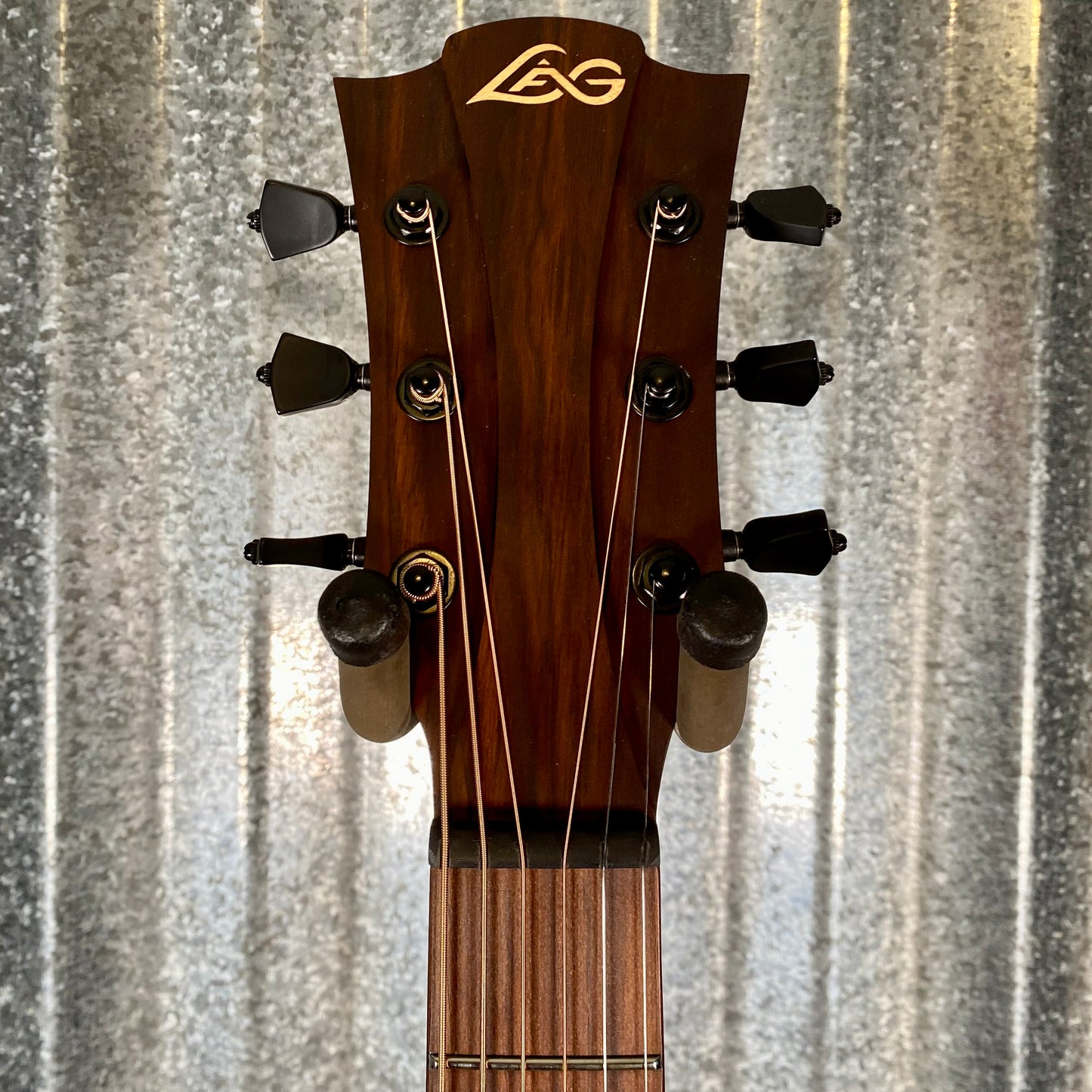 LAG Guitars T118DCE-BRS Brown Shadow Dreadnought Cutaway Acoustic Electric Guitar #0123