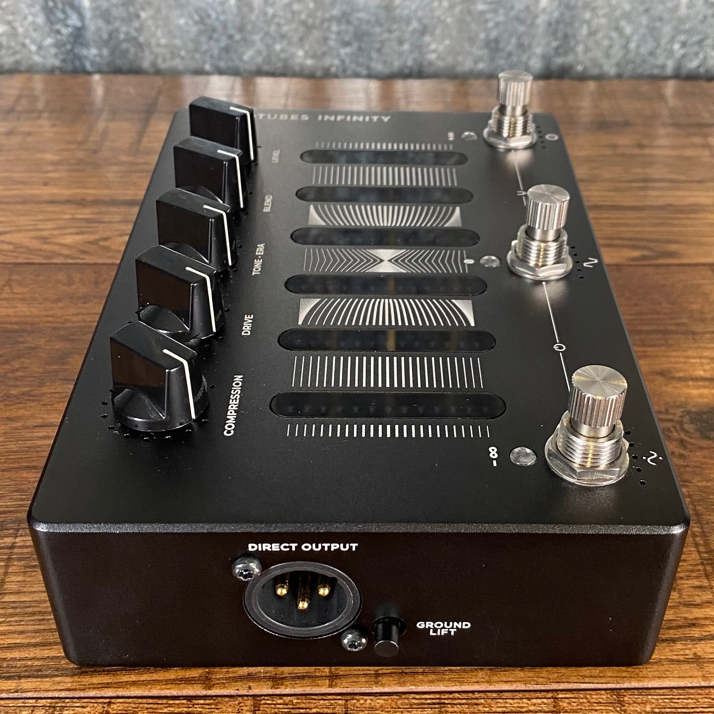Darkglass Microtubes Infinity Distortion Compressor Bass Effect Pedal B Stock