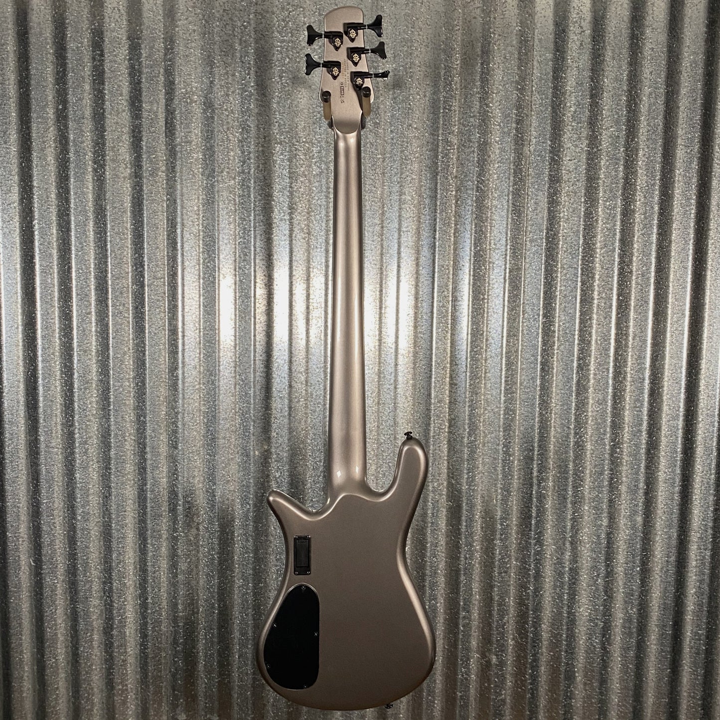 Spector NS Dimension 5 HP Multi Scale 5 String Bass Gun Metal & Bag NSDM5GM #1484 Used