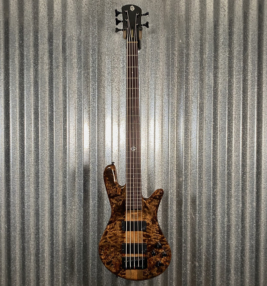 Spector NS Ethos 5 String Bass Super Faded Black Gloss NSETHOS5SFB & Bag #0222 Used