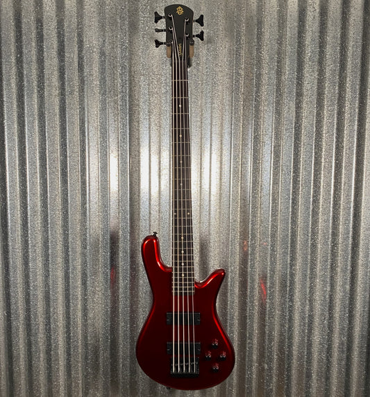 Spector Performer 5 String Bass Metallic Red PERF5MRD #0841 Used