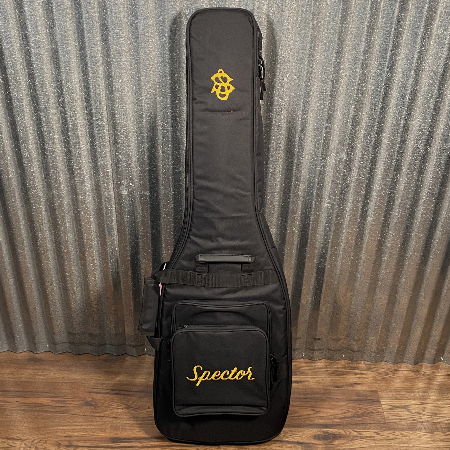 Spector NS Ethos 4 String Bass Black Gloss NSETHOS4BK & Bag #1726 Used