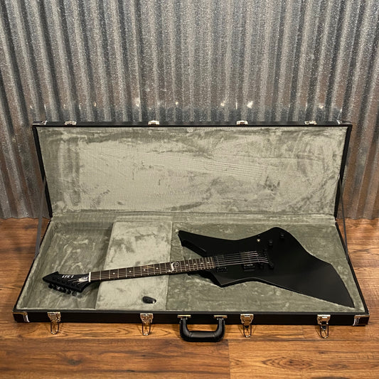 ESP LTD James Hetfield Snakebyte Black Satin EMG Guitar & Case LSNAKEBYTEBLKS #1464 Used