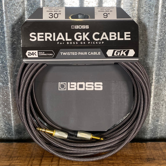 Boss BGK-30 30ft / 9m AES/EBU TRS Digital Audio Cable for Synth Pickup System Demo
