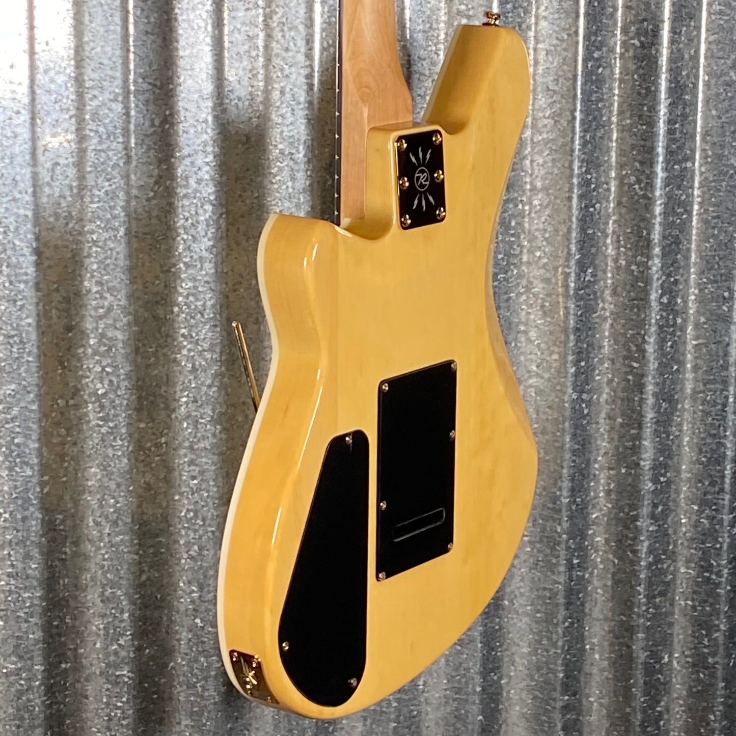 Reverend Descent W 10th Anniversary Baritone Natural Flame Guitar #68858