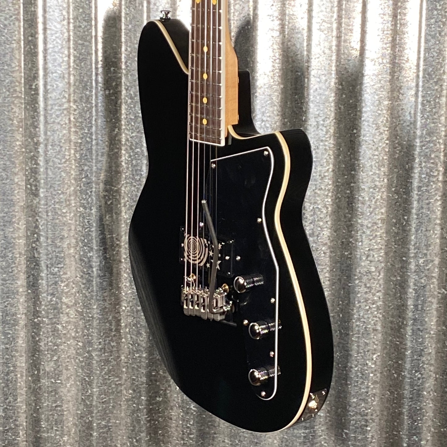 Reverend Ken's Special Midnight Black Guitar #68976