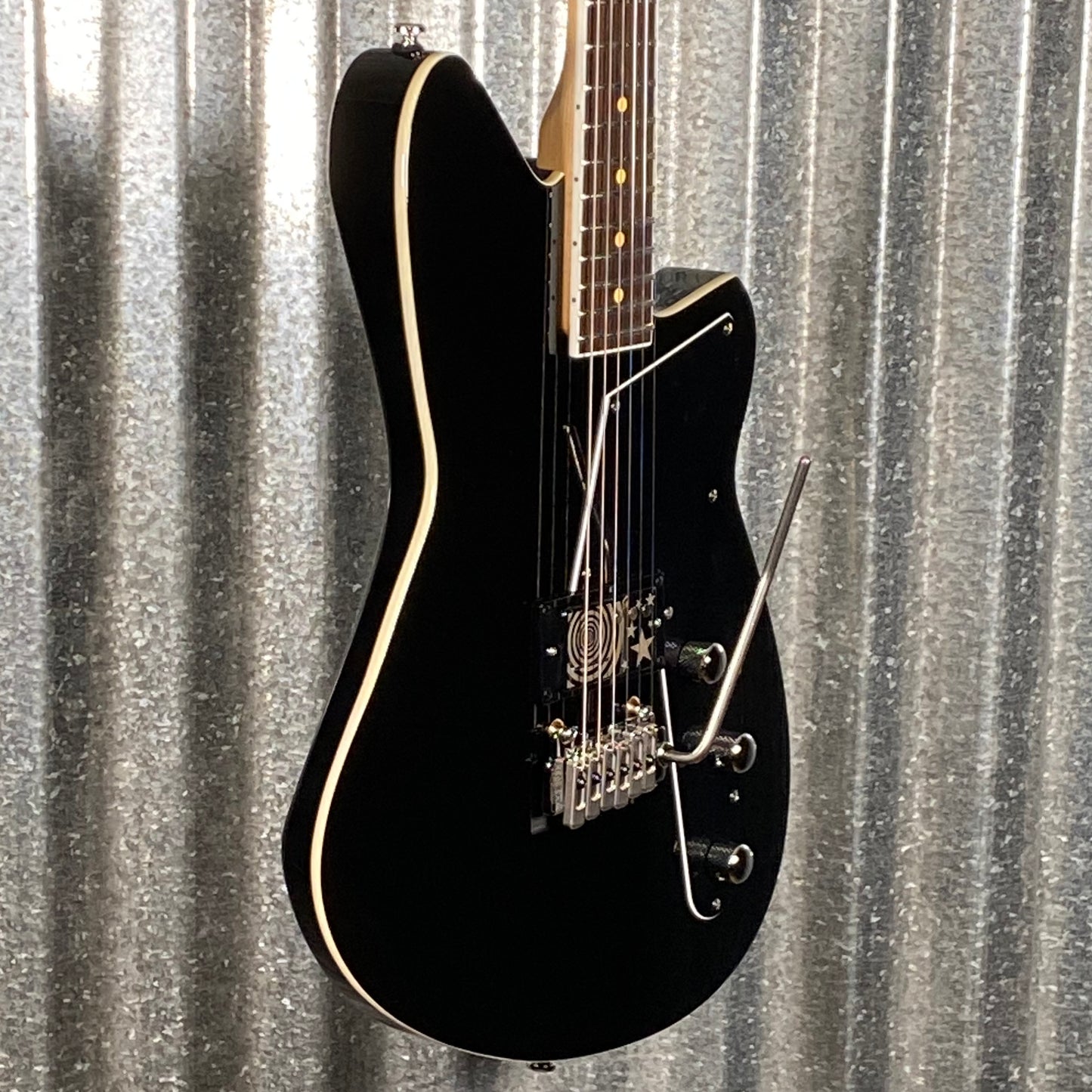 Reverend Ken's Special Midnight Black Guitar #68976