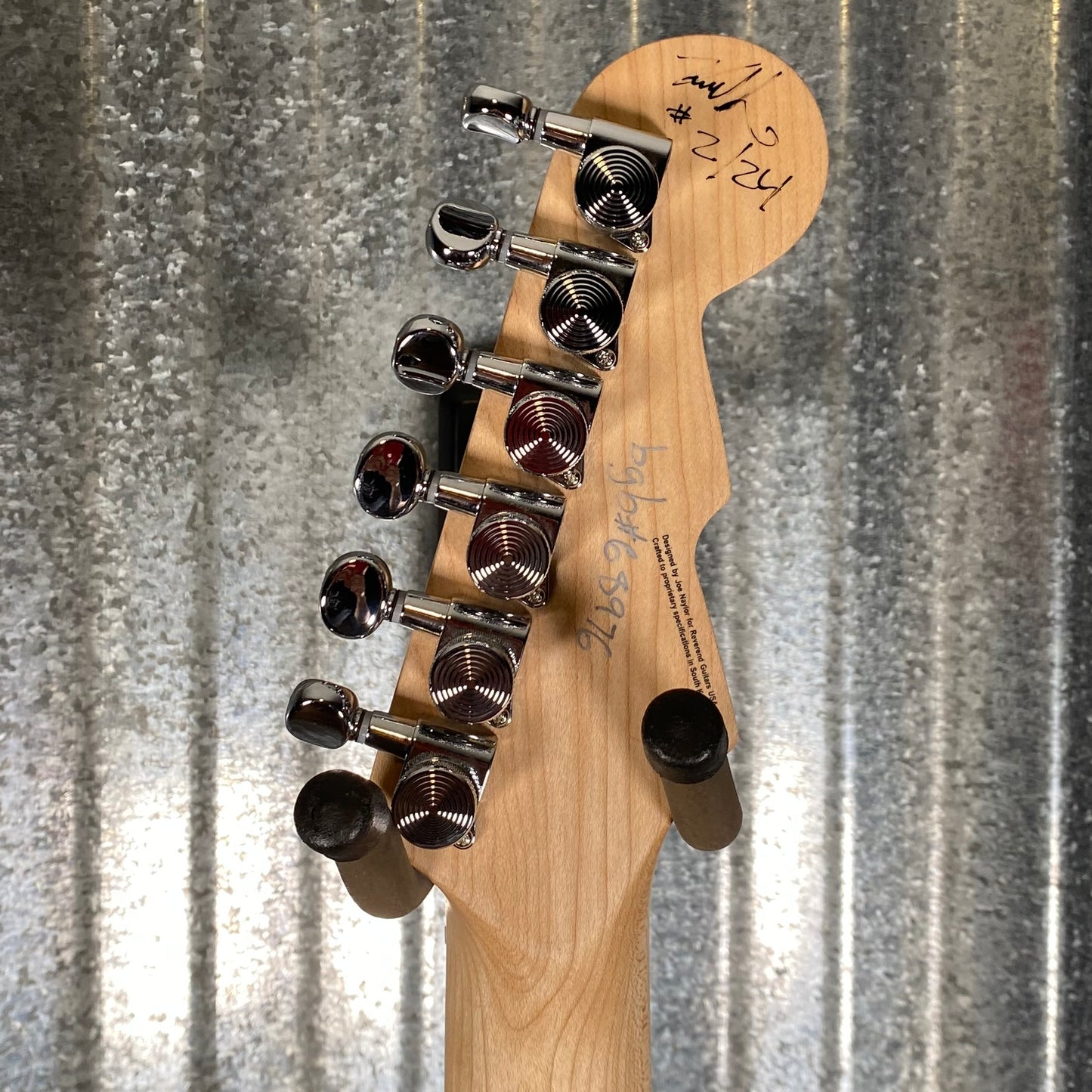 Reverend Ken's Special Midnight Black Guitar #68976