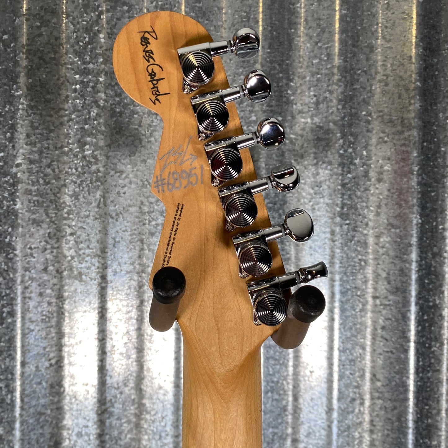 Reverend Reeves Gabrels Sustainiac MKII Wine Dark Sea Guitar #68951