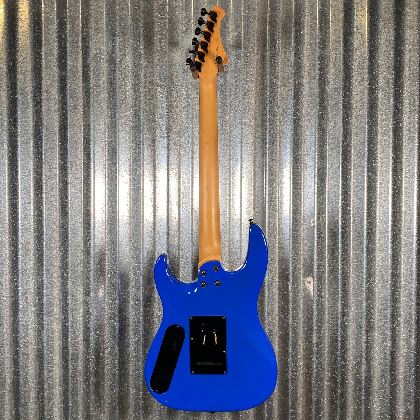 Westcreek Guitars Aetheris Superstrat Blue Tiger Guitar #0186 Used