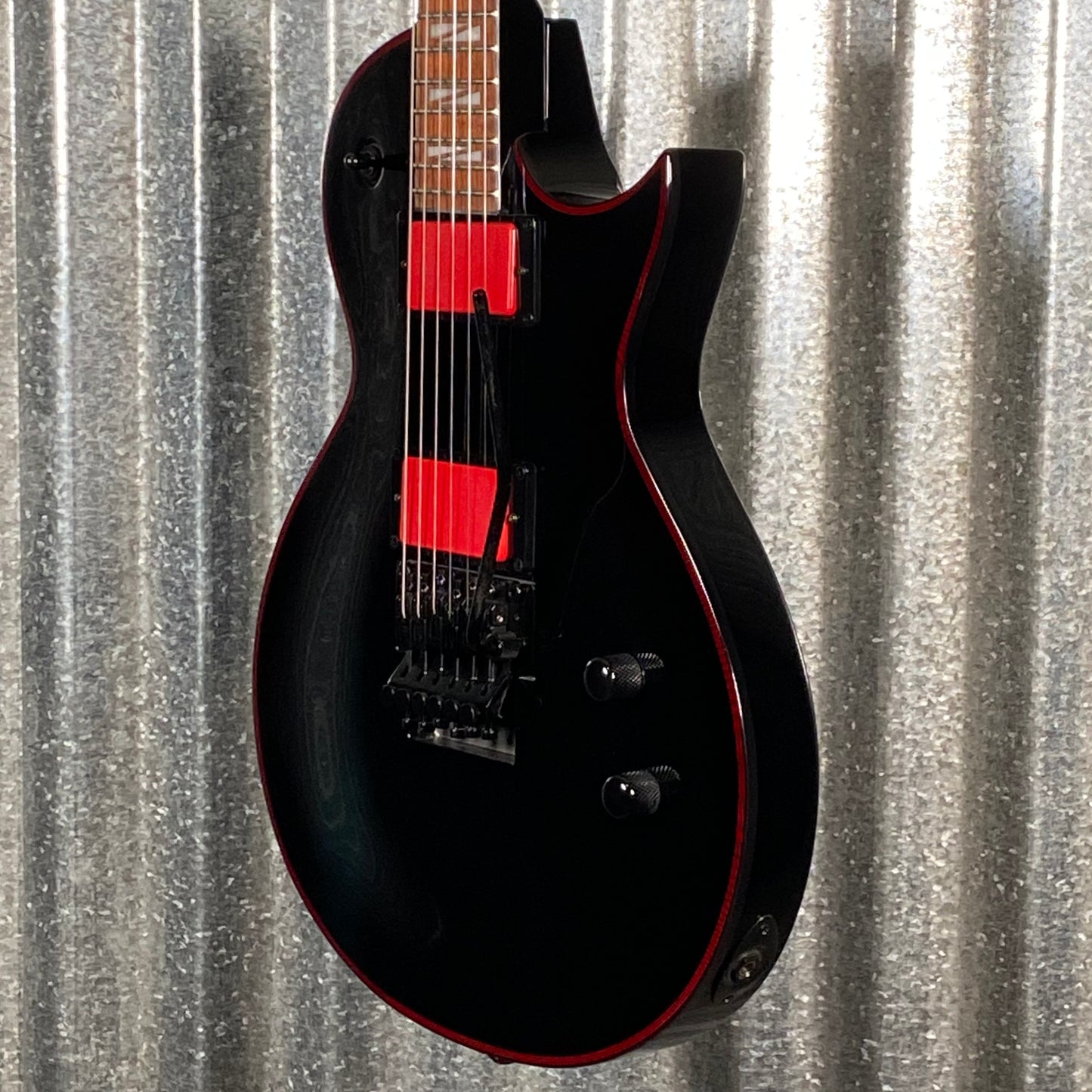 ESP LTD GH-200 Gary Holt Floyd Rose Black Guitar LGH200BLK #0227 Used