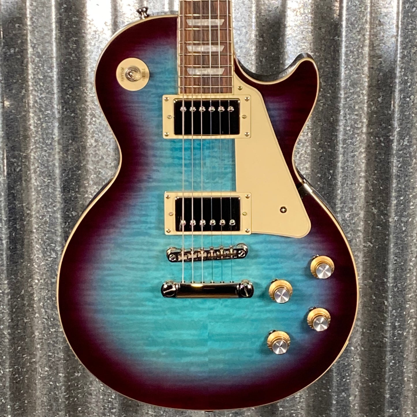 Epiphone Les Paul Standard 60's Blueberry Burst Guitar & Bag #5886 Used