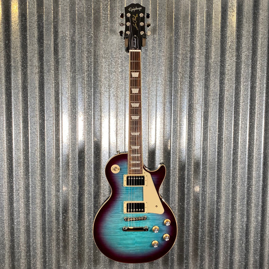 Epiphone Les Paul Standard 60's Blueberry Burst Guitar & Bag #5886 Used