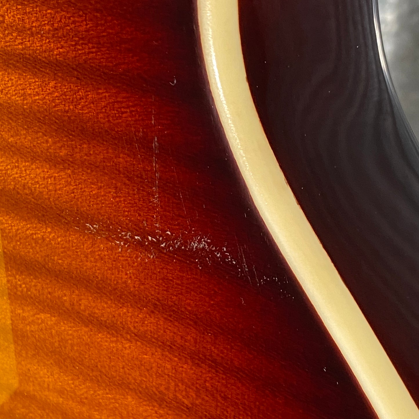 ESP LTD EC-256 Flame Dark Brown Sunburst Guitar LEC256FMDBSB #3560 Used