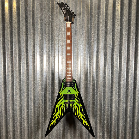 Westcreek Guitars Cerberus CB-2 V Hot Green Flame #0014 Used