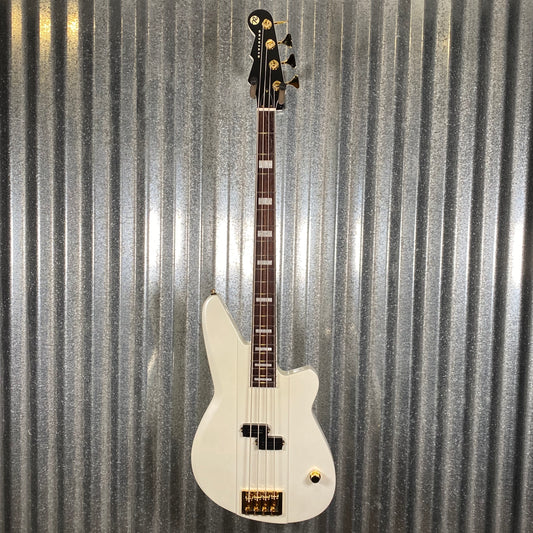 Reverend Meshell Ndegeocello Fellowship Enceladus Pearl White 4 String Bass #69307