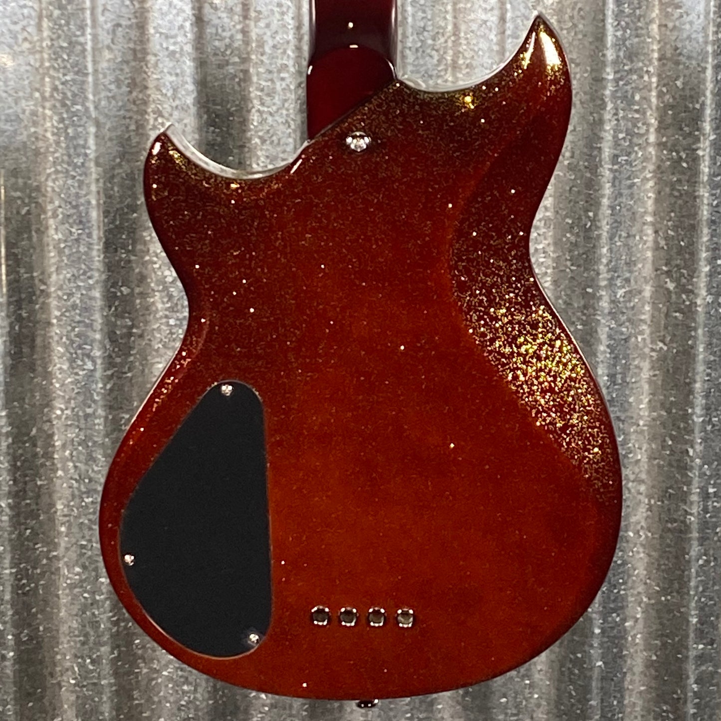 Reverend Mke Watt Signature Wattplower Mark II Root Beer Sparkle 4 String Short Scale Bass #69286