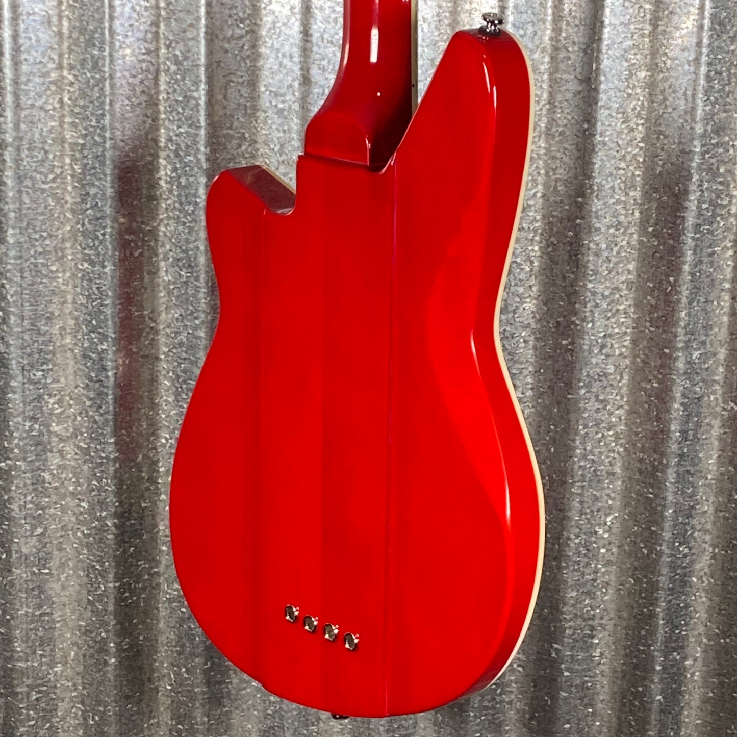 Reverend Sentinel Short Scale 4 String Bass Single Pickup Trans Cherry #66264
