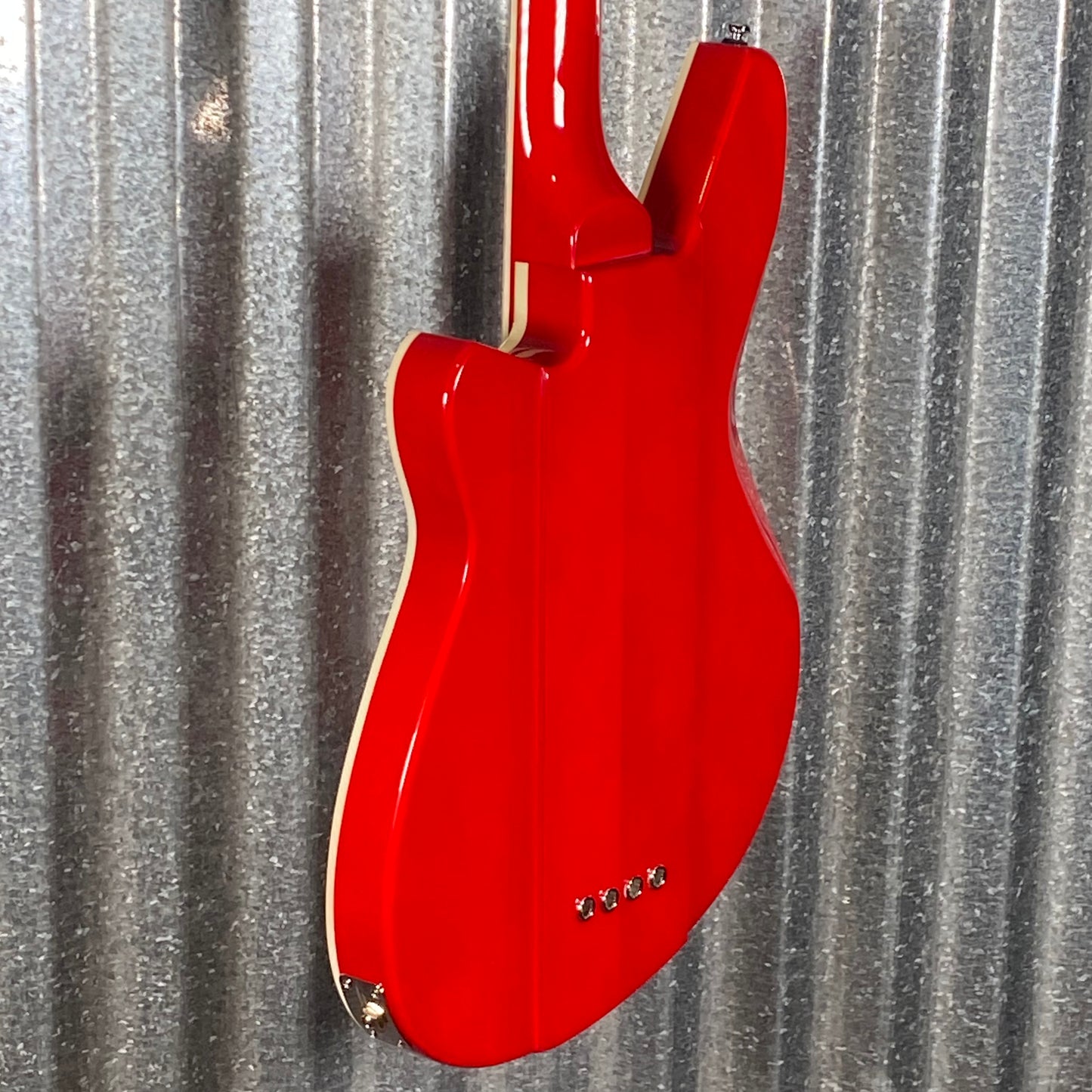 Reverend Sentinel Short Scale 4 String Bass Single Pickup Trans Cherry #66264