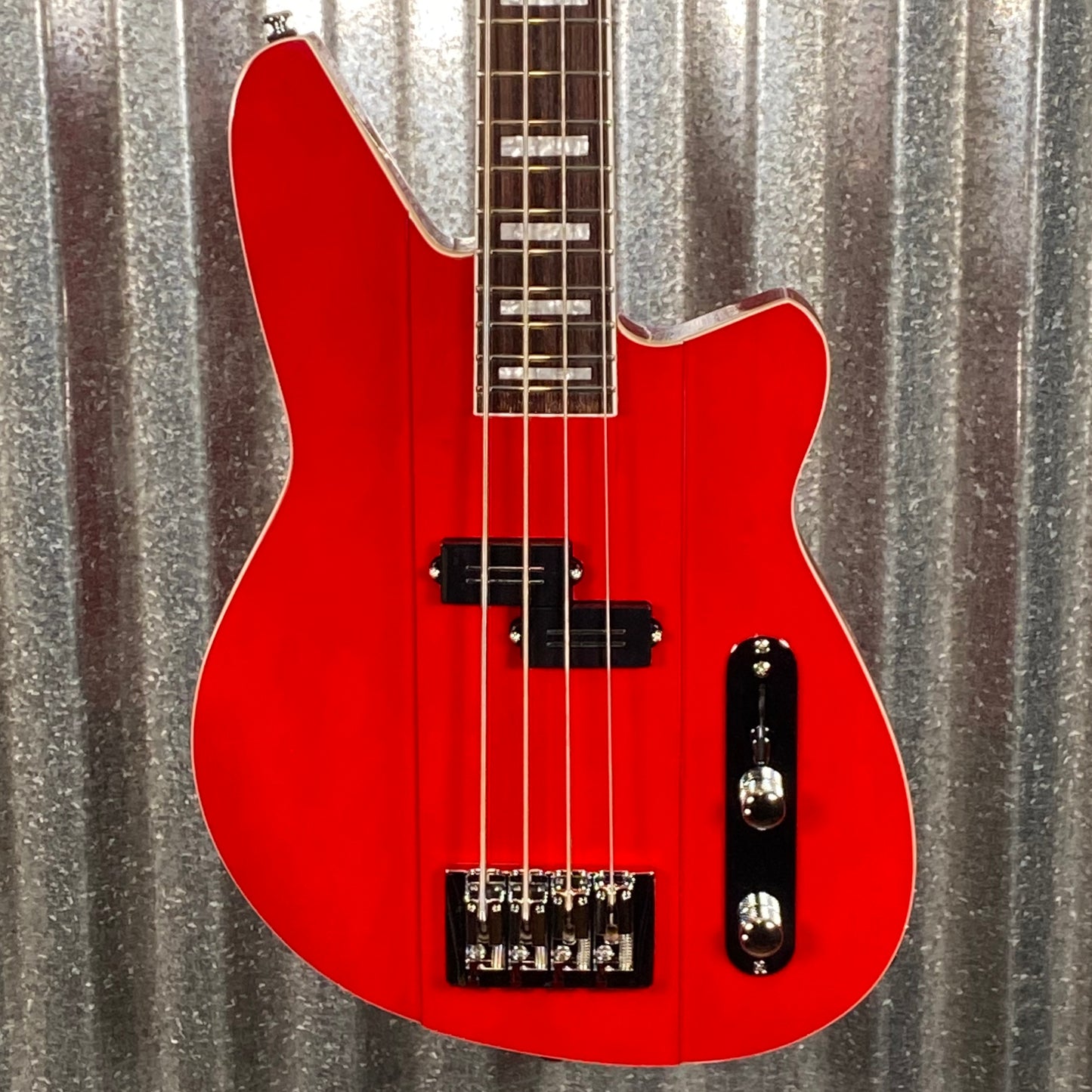 Reverend Sentinel Short Scale 4 String Bass Single Pickup Trans Cherry #66264