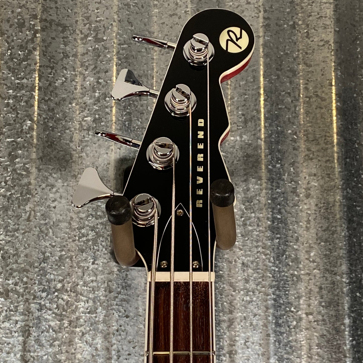 Reverend Sentinel Short Scale 4 String Bass Single Pickup Trans Cherry #66264