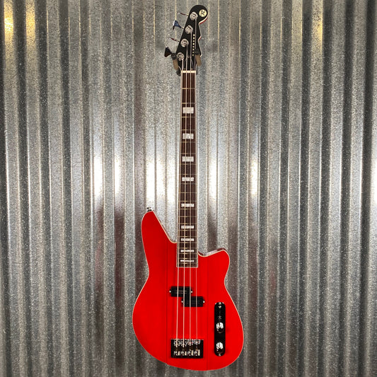 Reverend Sentinel Short Scale 4 String Bass Single Pickup Trans Cherry #66264