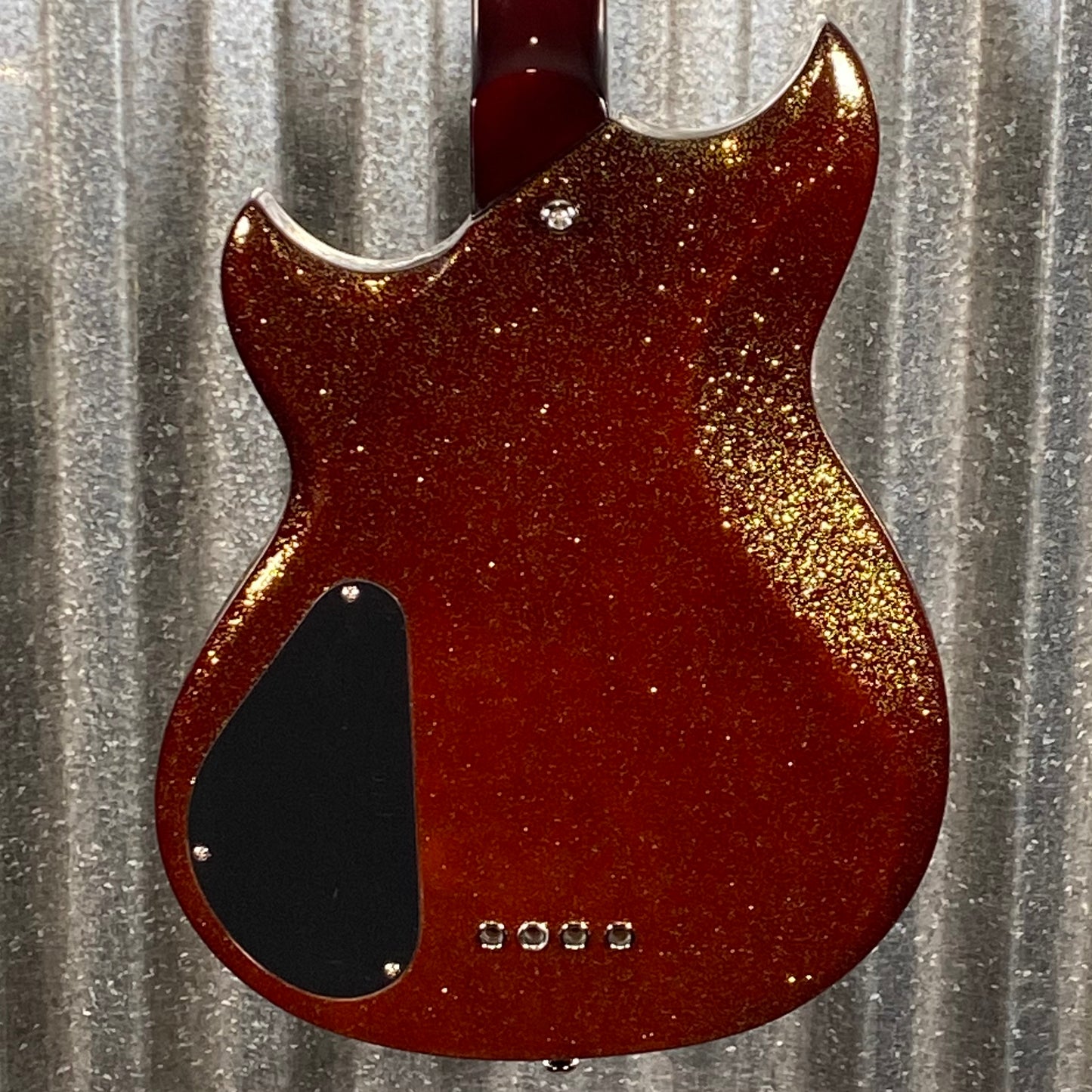 Reverend Mke Watt Signature Wattplower Mark II Root Beer Sparkle 4 String Short Scale Bass #69284