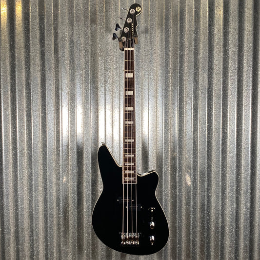 Reverend Sentinel Short Scale 4 String Single Pickup Midnight Black Bass #69332