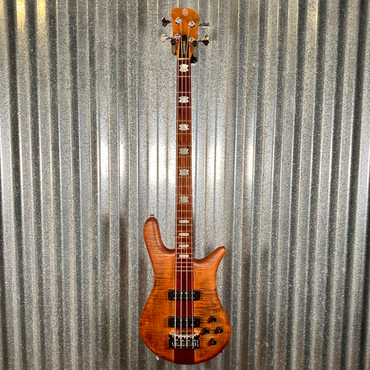 Spector Euro RST 4 String Bass Sienna Stain Matte EURO4RSTSIENNA & Bag #9659 Used