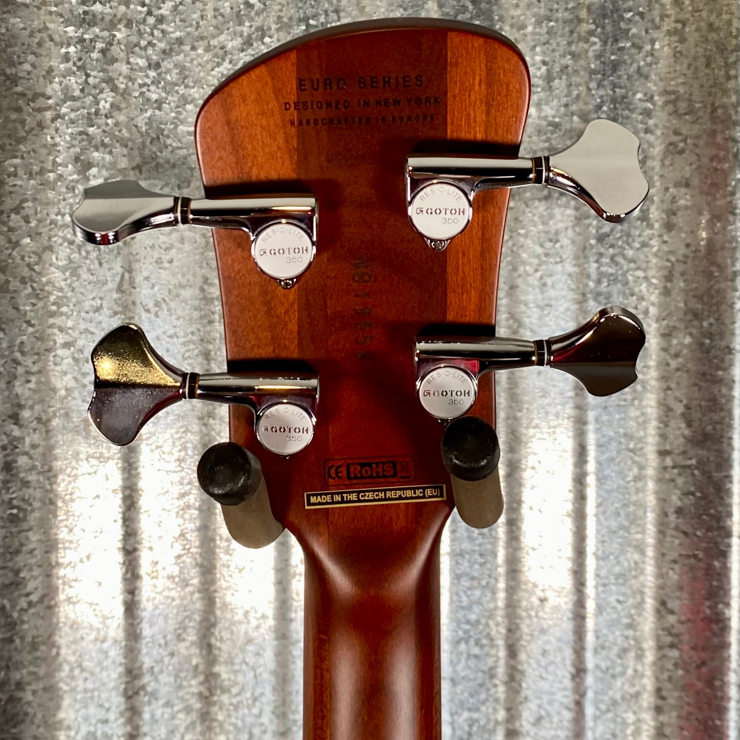 Spector Euro RST 4 String Bass Sienna Stain Matte EURO4RSTSIENNA & Bag #9659 Used