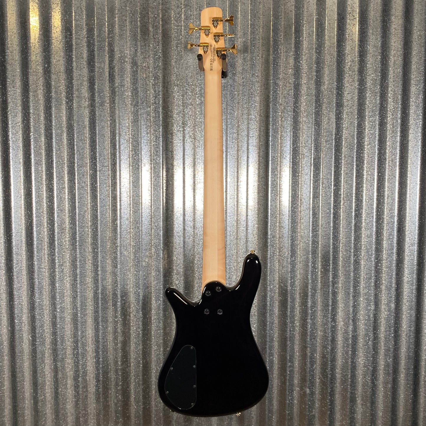 Spector Icon NS-5 Bolt-On Black Stain Gloss 5 String Bass #0181