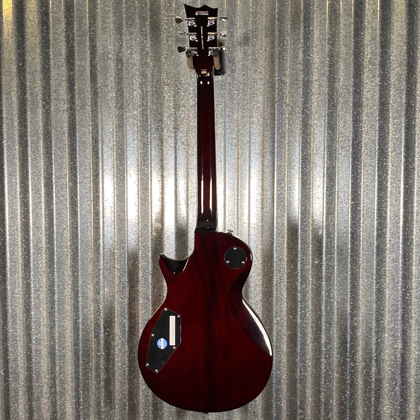 ESP LTD EC-256 Flame Dark Brown Sunburst Guitar LEC256FMDBSB #1322 Used