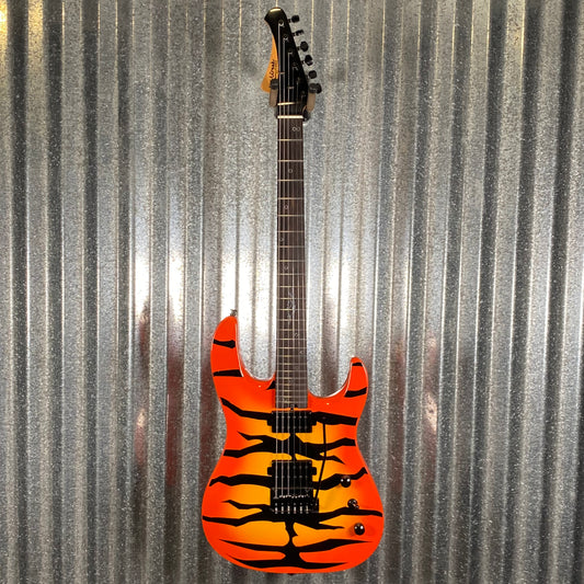 Westcreek Guitars Aetheris Superstrat Yellow Tiger Guitar #0139 Used