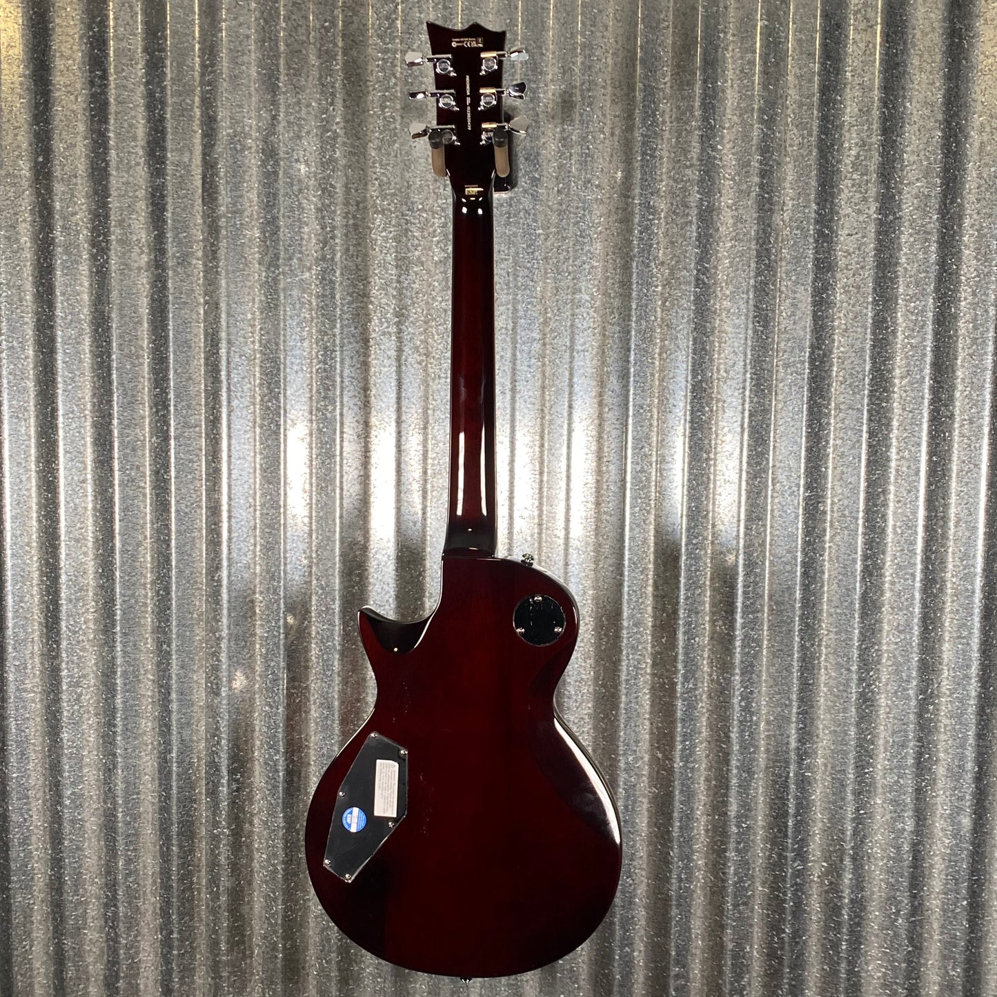 ESP LTD EC-256 Flame Dark Brown Sunburst Guitar LEC256FMDBSB #0439 Used