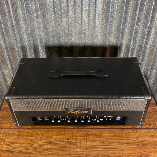 Kustom KG100HFX 2 Channel 100 Watt Reverb Delay Chorus Guitar Amplifier Head Used