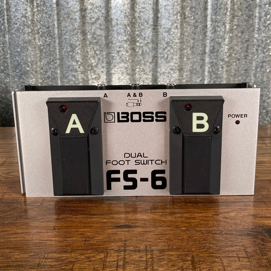 Boss FS-6 Dual Foot Switch Controller Guitar Bass Keyboard Effect Pedal Used