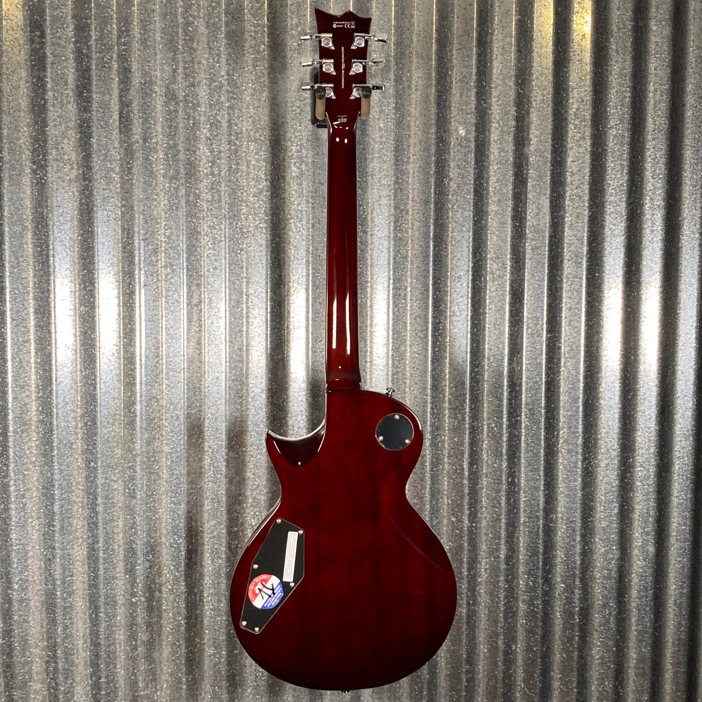 ESP LTD EC-256 Flame Dark Brown Sunburst Guitar LEC256FMDBSB #2893 Used